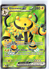 Electivire ex Ultra Rare SV10: Destined Rivals 212/182 NM